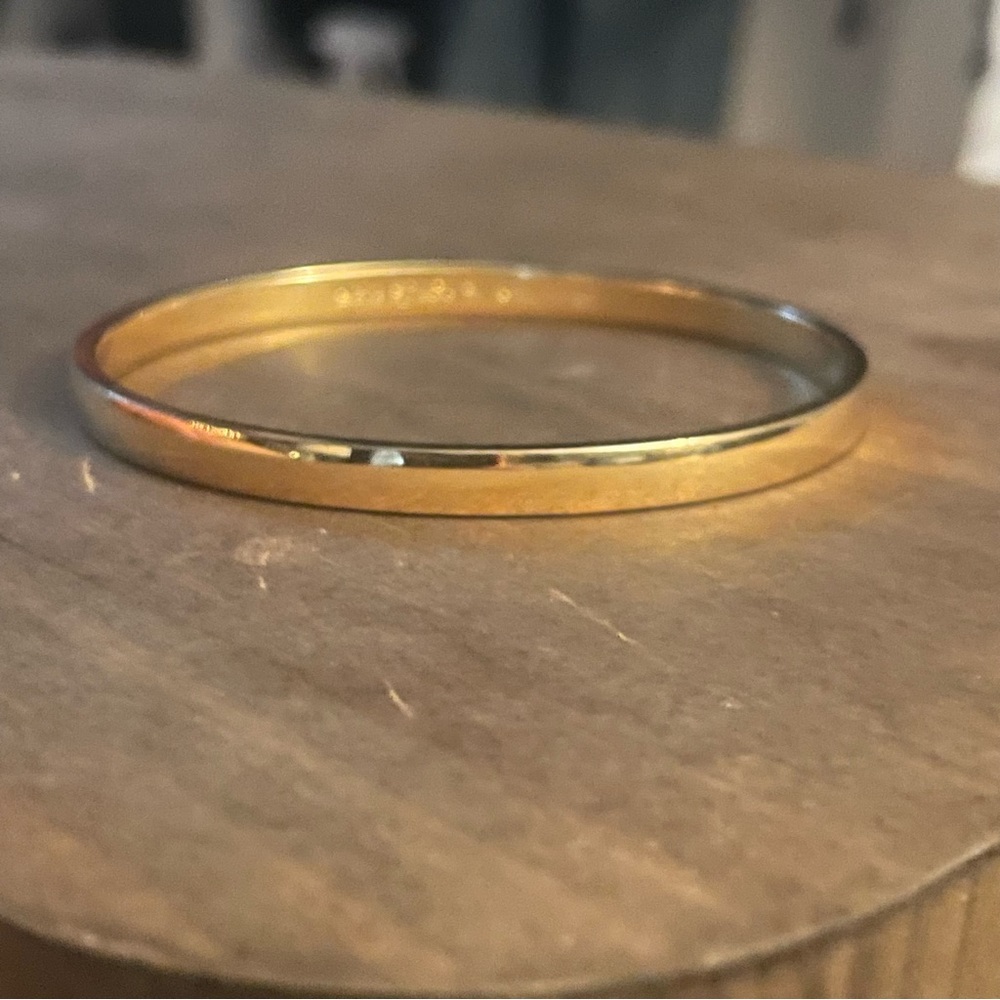 Kate Spade Heart of Gold Idiom bangle bracelet - Picture 5 of 8